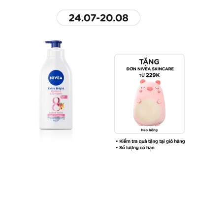 NIVEA Sữa Dưỡng Thể Nivea Extra Bright Radiant & Smooth 550ml