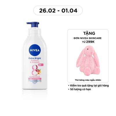 NIVEA Sữa Dưỡng Thể Nivea Extra Bright Radiant & Smooth 550ml