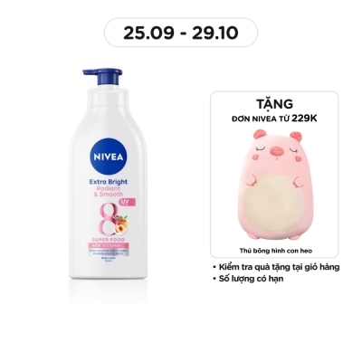NIVEA Sữa Dưỡng Thể Nivea Extra Bright Radiant & Smooth 550ml