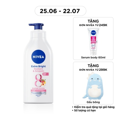 NIVEA - Sữa Dưỡng Thể Nivea Extra Bright Radiant & Smooth 550ml