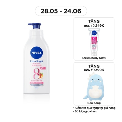 NIVEA - Extra Bright Radiant & Smooth 550ml