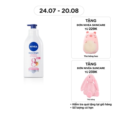 NIVEA Extra Bright Radiant & Smooth 550ml