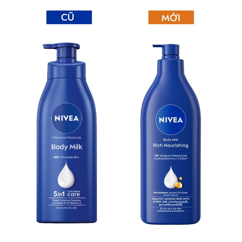 Intensive Moisture Body Milk With Vitamin E & Avocado Oil 500ml