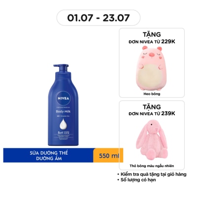 NIVEA Sữa Dưỡng Thể Nivea Dưỡng Ẩm Chuyên Sâu Intensive Moisture 550ml
