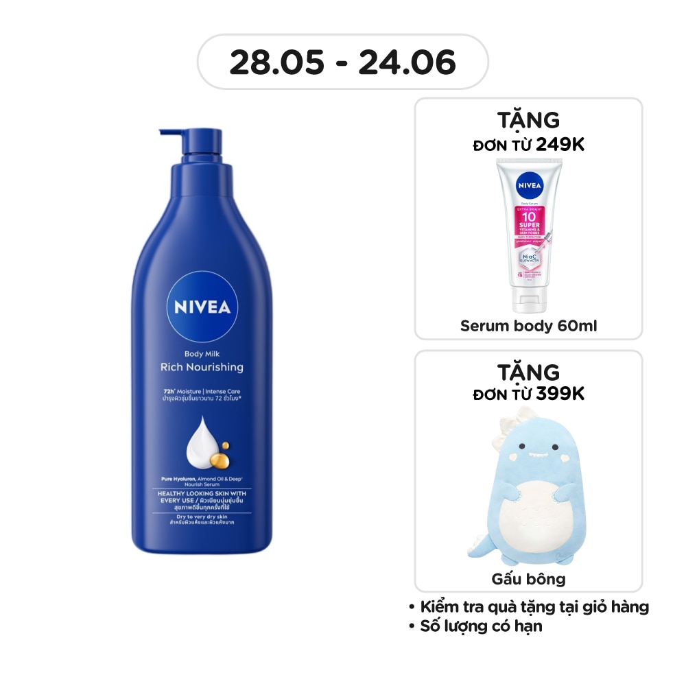 Intensive Moisture Body Milk With Vitamin E & Avocado Oil 500ml