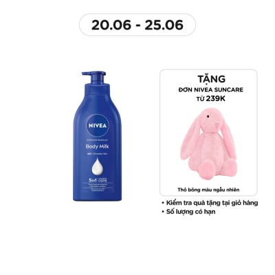 NIVEA Sữa Dưỡng Thể Nivea Dưỡng Ẩm Chuyên Sâu Intensive Moisture 550ml