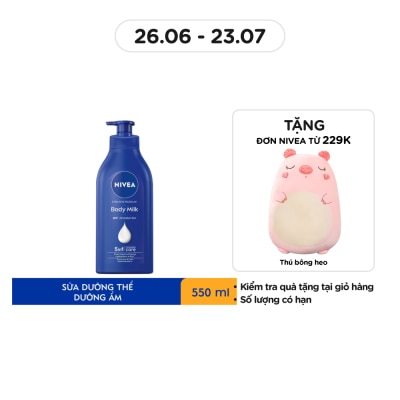 NIVEA Sữa Dưỡng Thể Nivea Dưỡng Ẩm Chuyên Sâu Intensive Moisture 550ml