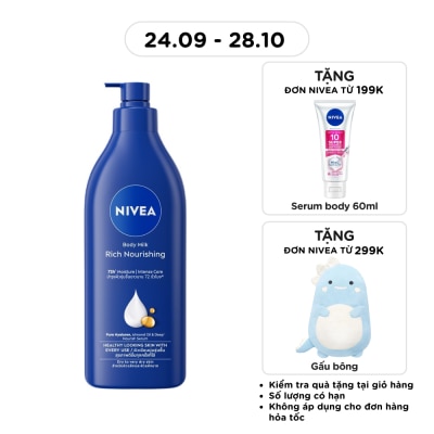NIVEA Intensive Moisture Body Milk With Vitamin E & Avocado Oil 500ml image