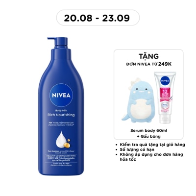 NIVEA - Sữa Dưỡng Thể Nivea Dưỡng Ẩm Chuyên Sâu Intensive Moisture 500ml image