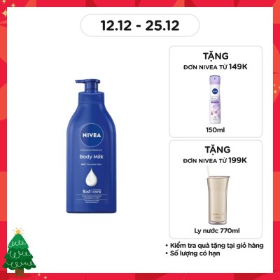 NIVEA Sữa Dưỡng Thể Nivea Dưỡng Ẩm Chuyên Sâu Intensive Moisture 550ml