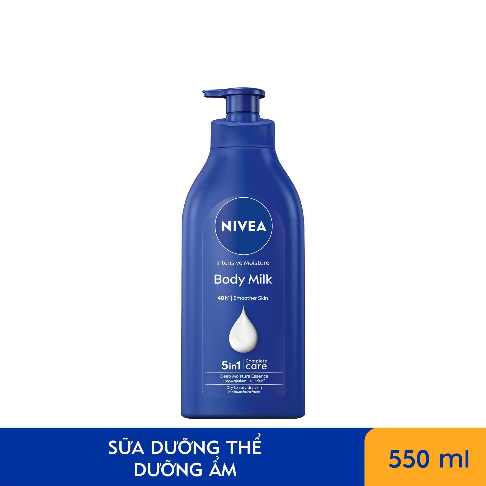 Sữa Dưỡng Thể Nivea Dưỡng Ẩm Chuyên Sâu Intensive Moisture 550ml