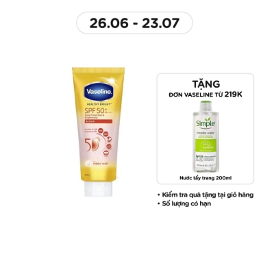 VASELINE Tinh Chất Chống Nắng Toàn Thân Vaseline Brightening Serum SPF50+ PA++++ 300ml