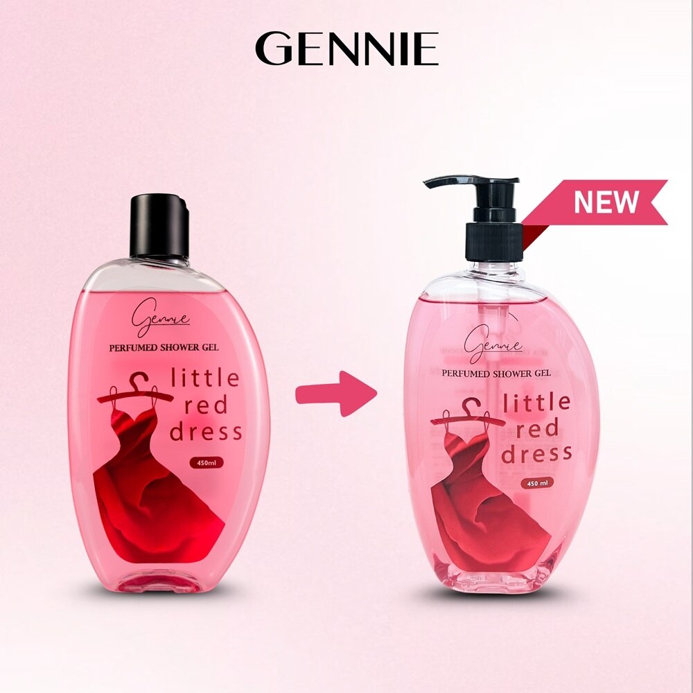 Little Red Dress Perfumed Shower Gel 450ml