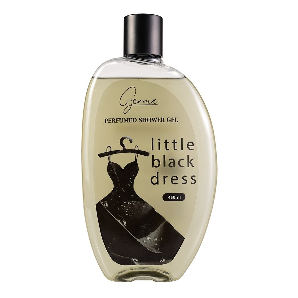 Sữa Tắm Nước Hoa Gennie Little Black Dress Shower Gel Quyến Rũ và Kiêu Kỳ 450ml