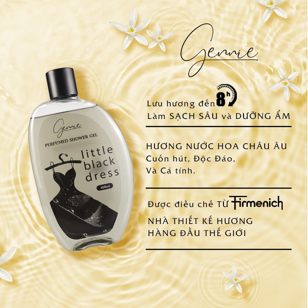 Little Black Dress Perfumed Shower Gel 450ml