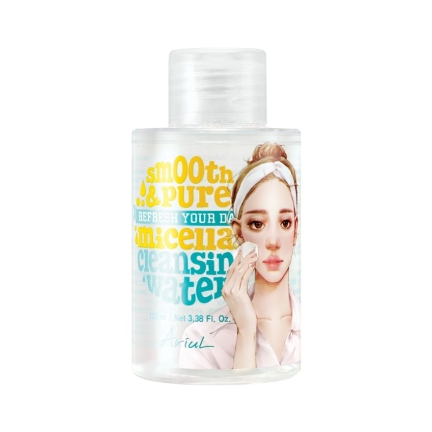 Nước Tẩy Trang Ariul Smooth & Pure Micellar Cleansing Water Sạch Sâu Dưỡng Ẩm 100ml