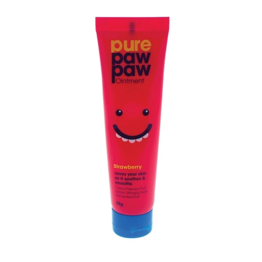 Kem Dưỡng Pure Paw Paw Ointment Strawberry Chiết Xuất Dâu Cấp Ẩm & Giảm Nứt Nẻ 25g