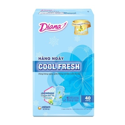 DIANA Băng Vệ Sinh Diana Sensi Cool Fresh Hằng Ngày 40 Miếng