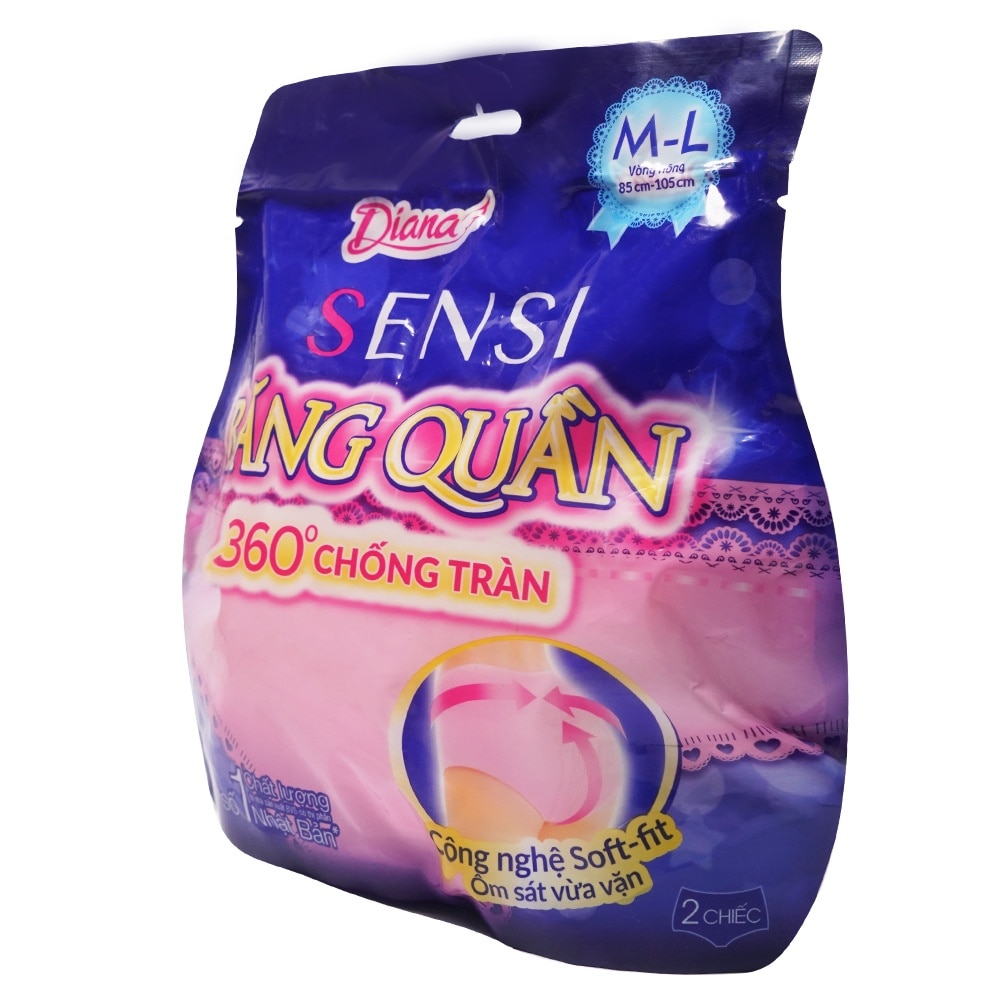 Sensi Panty For Full Coverage 2 Pads/Pack