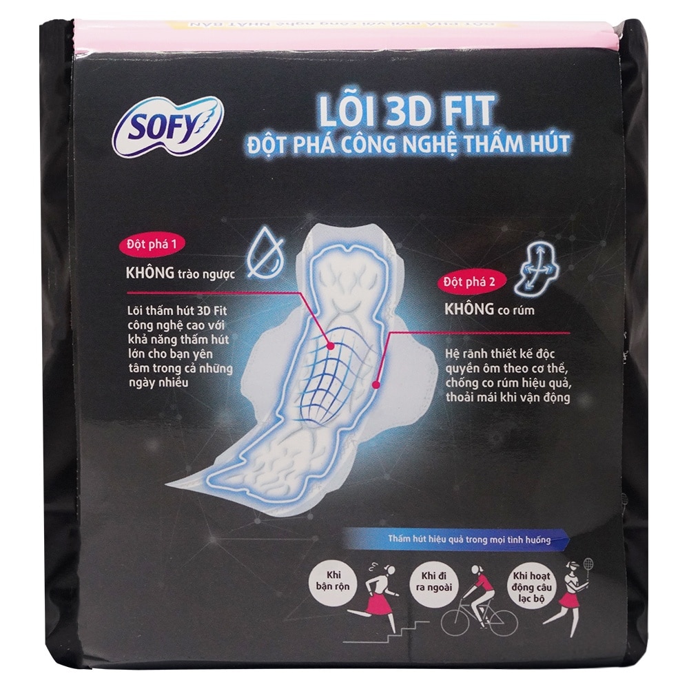 Băng Vệ Sinh Sofy Sports 26cm 8 Miếng