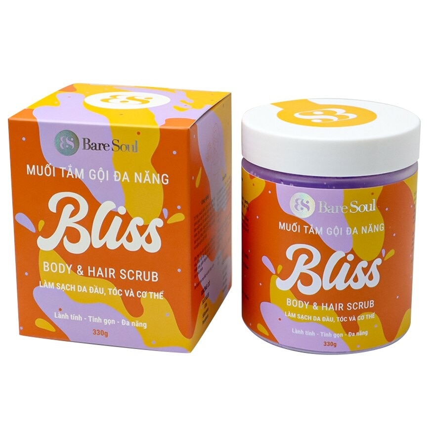 Ginger Extract and AHA Bliss Body & Hair Scrub 330g