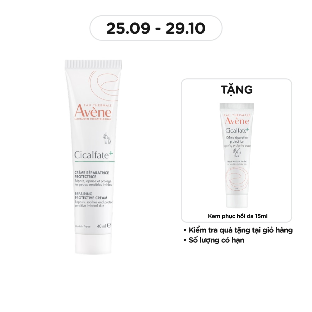 Kem Phục Hồi Avène Giúp Làm Lành Da, Làm Dịu Tổn Thương Trên Da 40ml
