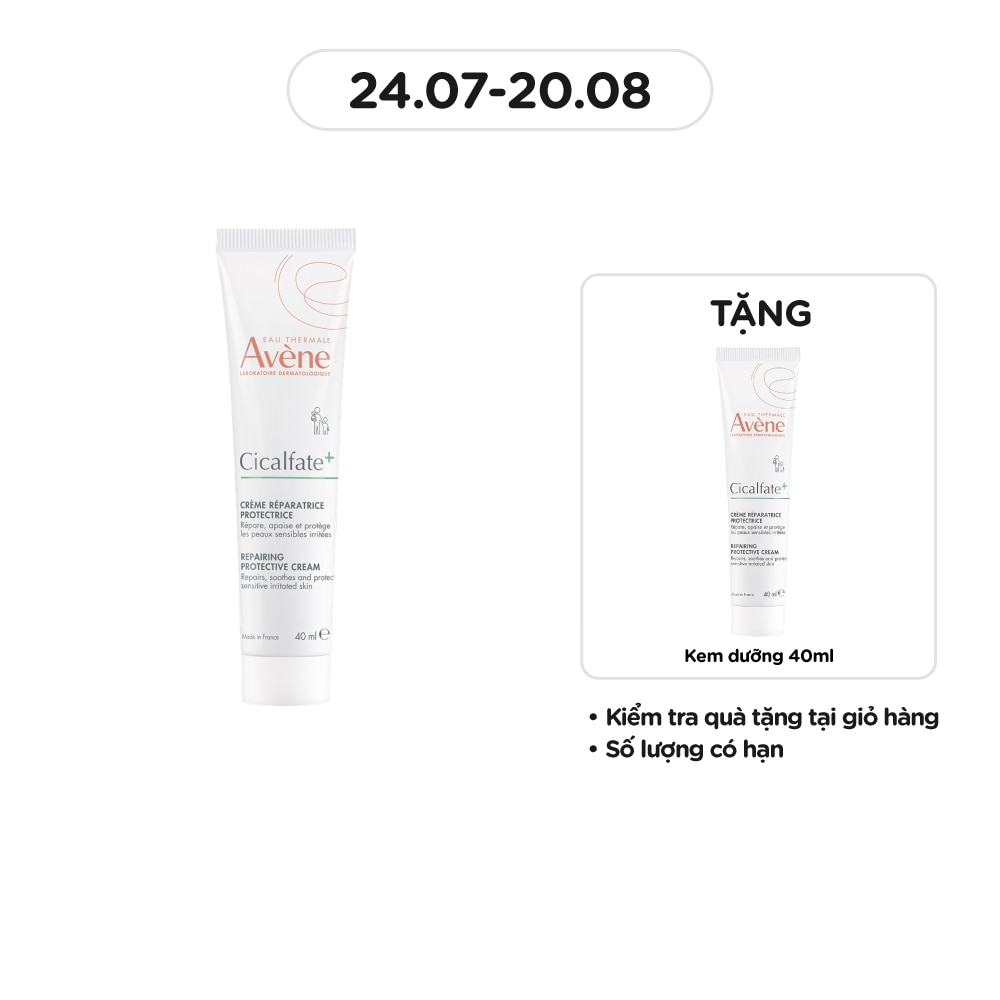 Kem Phục Hồi Avène Giúp Làm Lành Da, Làm Dịu Tổn Thương Trên Da 40ml