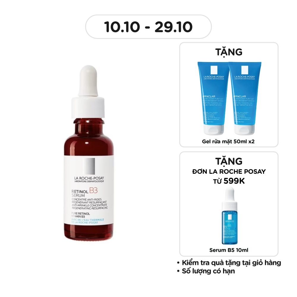 Dưỡng Chất La Roche Posay Chống Lão Hóa Retinol B3 Serum 30ml