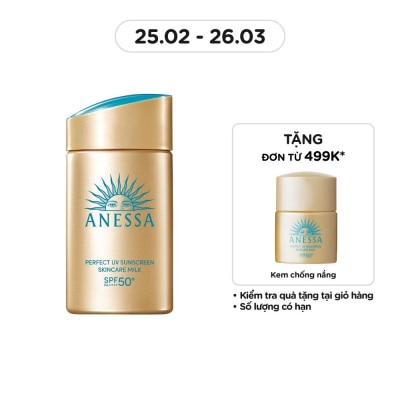 ANESSA Sữa Chống Nắng Anessa Dưỡng Da Kiềm Dầu Bảo Vệ Hoàn Hảo Perfect UV SPF50+ PA++++ 60ml