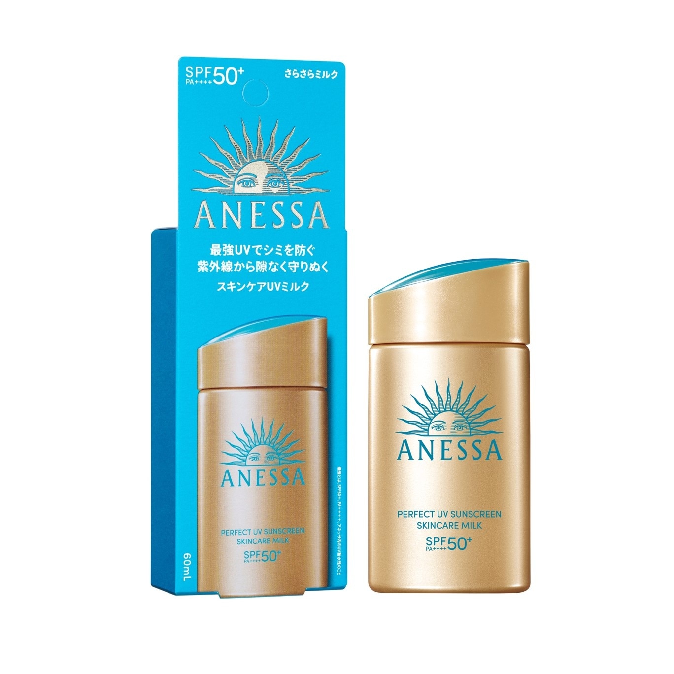 Sữa Chống Nắng Anessa Dưỡng Da Kiềm Dầu Bảo Vệ Hoàn Hảo Perfect UV SPF50+ PA++++ 60ml