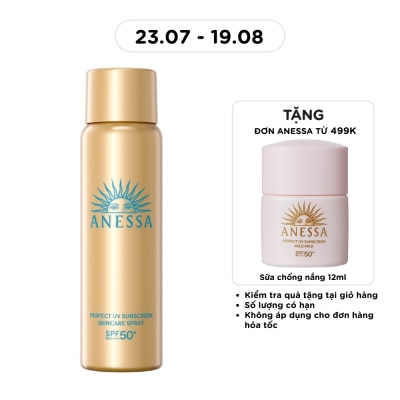 ANESSA - Xịt Chống Nắng Anessa Dưỡng Da Đa Năng Bảo Vệ Hoàn Hảo Perfect UV SPF50+ PA++++ 60g image