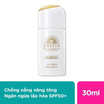 ANESSA Serum Chống Nắng Anessa Dưỡng Da Nâng Tông Sun Dual Care SPF50+ PA++++ 30ml