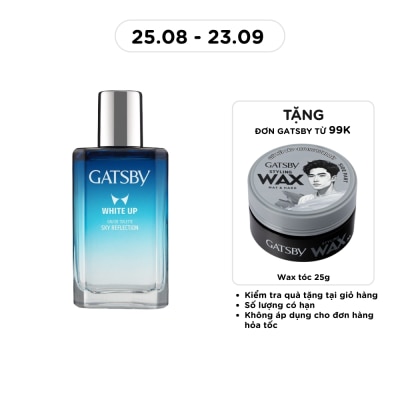 GATSBY - White Up Eau De Toilette Sky Reflection 50ml image