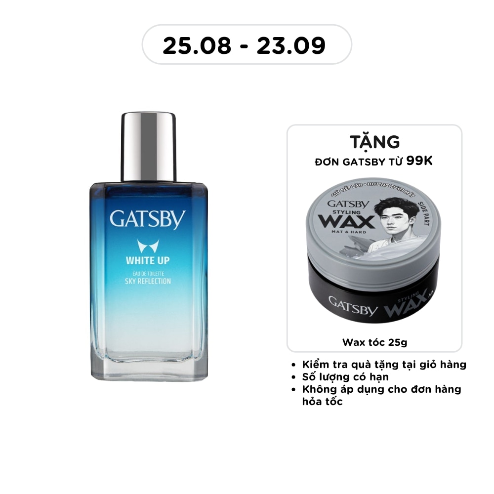 Nước Hoa Nam Gatsby Hương Cam Chanh và Cây Cỏ Eau De Toilette Sky Reflection 50ml image