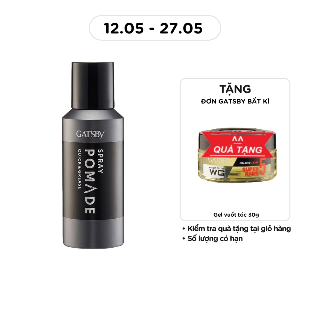 Pomade Quick & Grease Spray 150ml