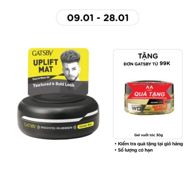 GATSBY Moving Rubber Extreme Mat 80g