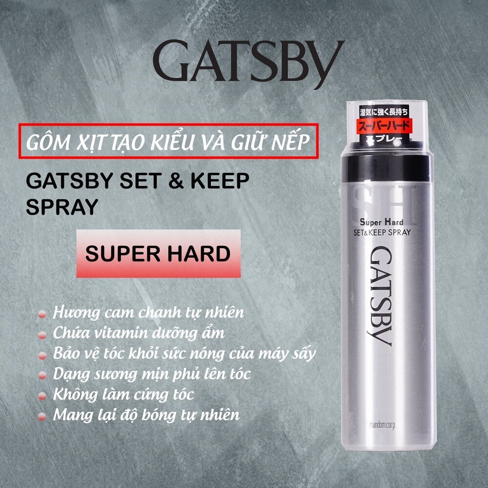 Super Hard Set & Keep Spray 180g