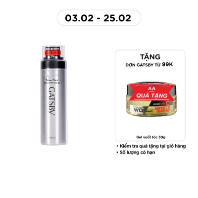 GATSBY Super Hard Set & Keep Spray 180g