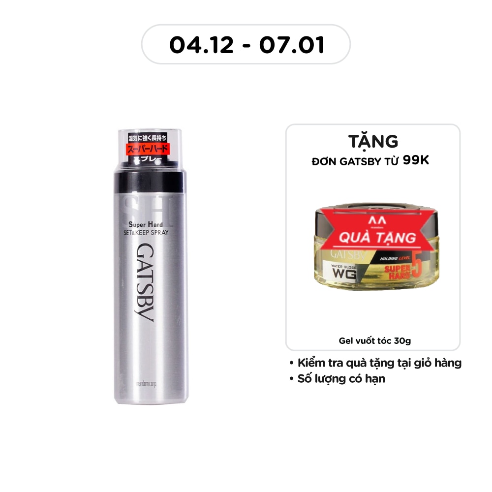 Super Hard Set & Keep Spray 180g