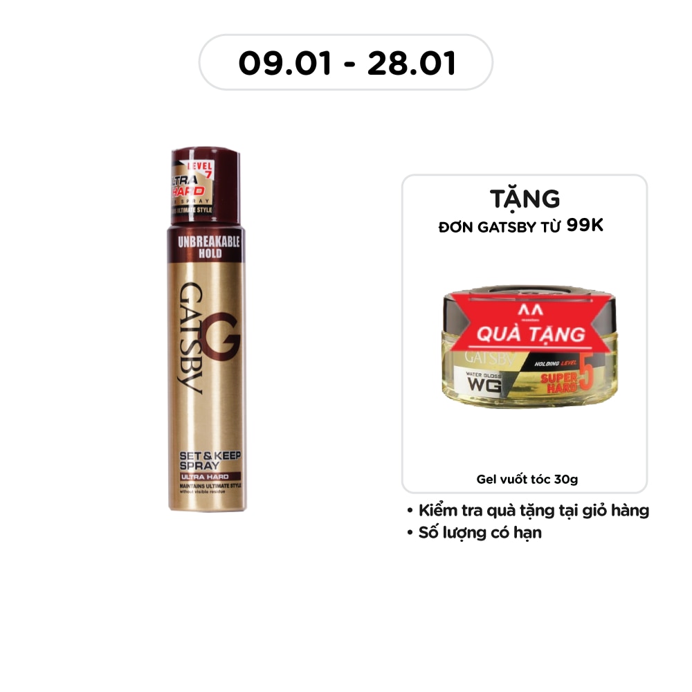 Ultra Hard Set & Keep Spray 250ml