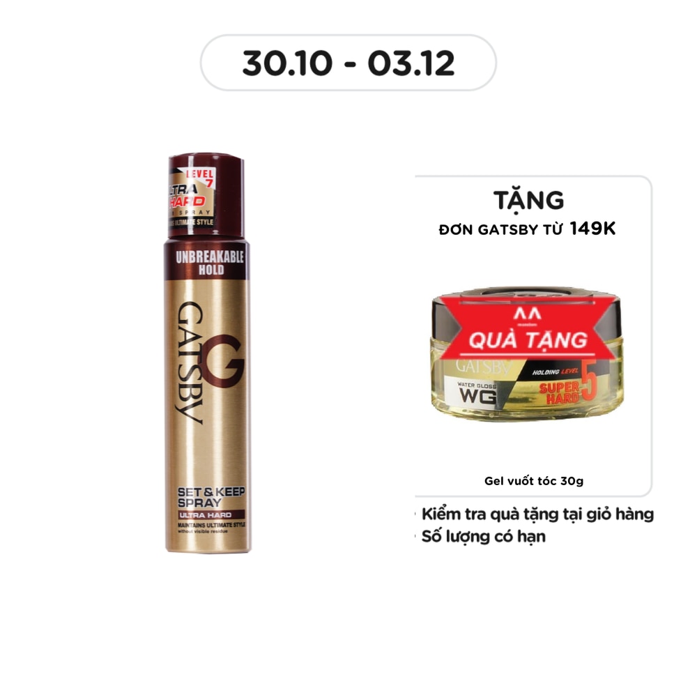 Ultra Hard Set & Keep Spray 250ml