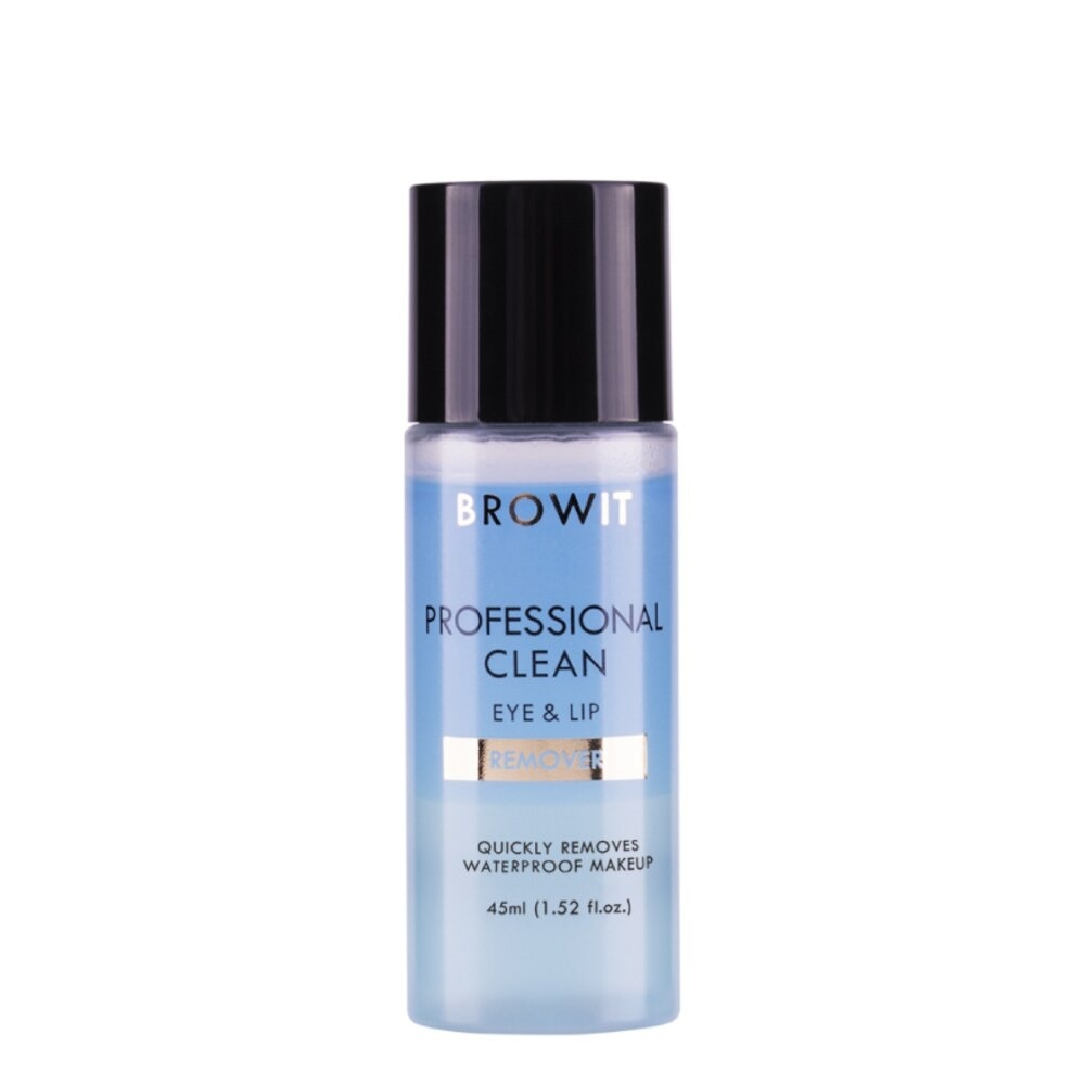 Nước Tẩy Trang Mắt Môi Browit Professional Clean Eye & Lip Remover 45ml