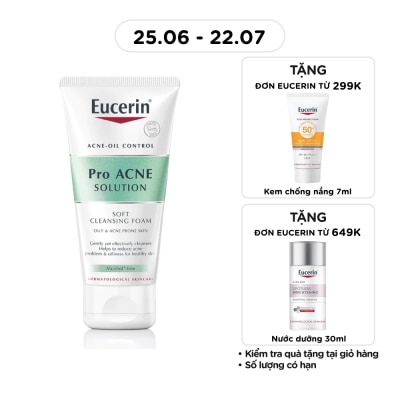 EUCERIN - Pro Acne Solution Soft Cleansing Foam 50g