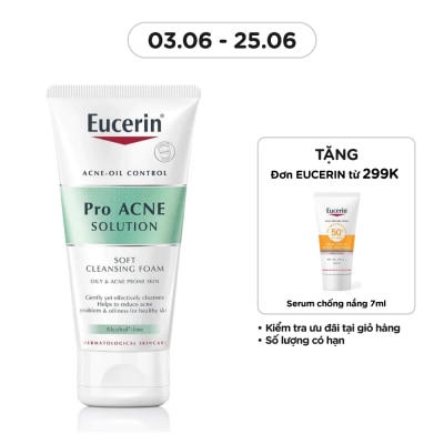 EUCERIN Pro Acne Solution Soft Cleansing Foam 50g