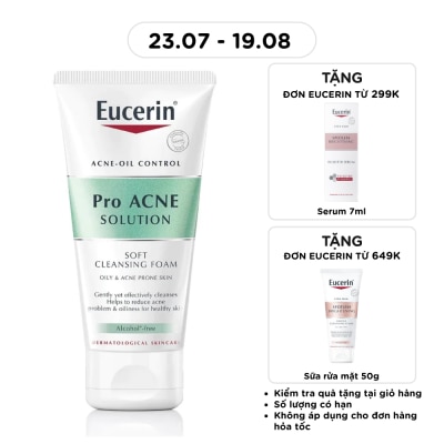 EUCERIN - Pro Acne Solution Soft Cleansing Foam 50g image