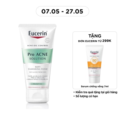 EUCERIN - Pro Acne Solution Soft Cleansing Foam 50g