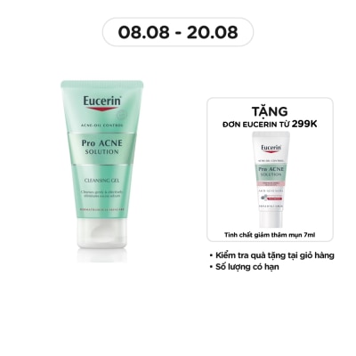 EUCERIN Gel Rửa Mặt Eucerin Cho Da Mụn Pro Acne Solution 75ml