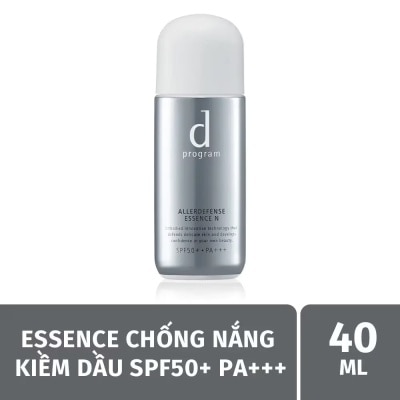 D PROGRAM Tinh Chất Chống Nắng D Program Kiềm Dầu Allerdefense Essence N SPF50+ PA+++ 40ml