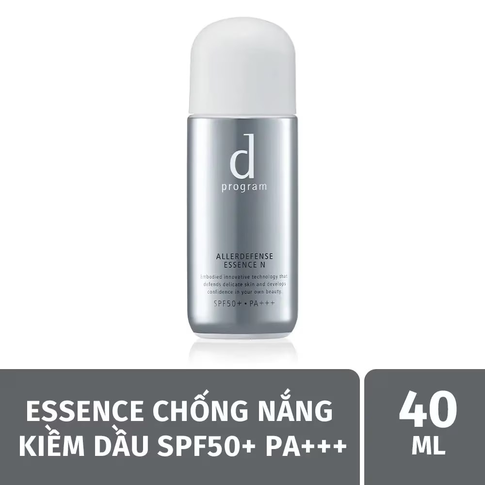 Tinh Chất Chống Nắng D Program Kiềm Dầu Allerdefense Essence N SPF50+ PA+++ 40ml