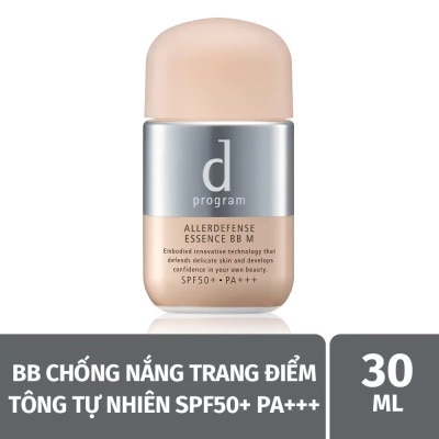 D PROGRAM Tinh Chất BB Chống Nắng Trang Điểm D Program Allerdefense BB M SPF50+ PA+++ 30ml .#Tông Tự Nhiên